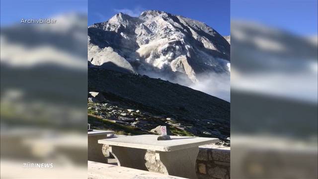 Berg bei Bondo seit Juli wieder in Bewegung