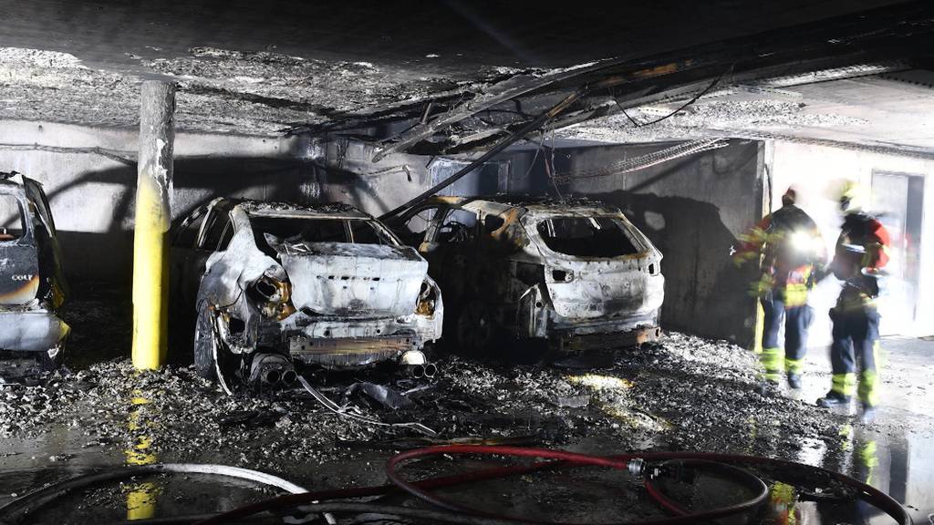 Polizei klärt Ursache für Tiefgaragenbrand in Möhlin auf