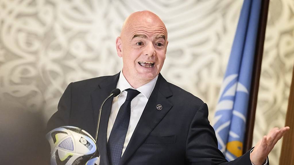 Fifa-Präsident Gianni Infantino war Gast an einer indischen Milliardärs-Hochzeit. (Archivbild)