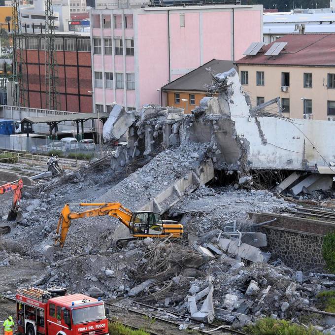 Brückeneinsturz in Genua