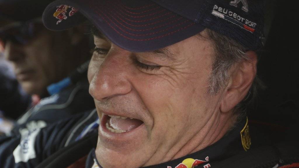 Feierte in Cordoba den zweiten Sieg am Dakar-Rallye: der Spanier Carlos Sainz