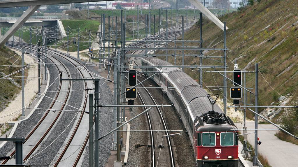 Bei Thunstetten BE kollidierte am Montagmorgen ein Zug mit einem Reh. (Archivbild)