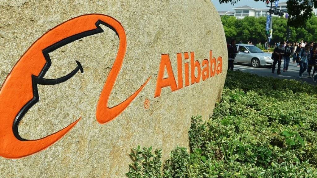 Beim Hauptsitz von Alibaba in Hangzhou. (Archivbild)