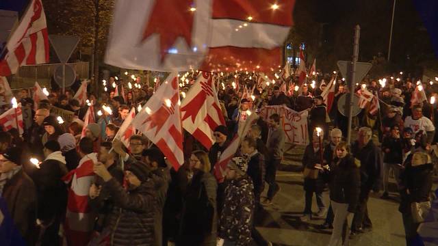 Demonstration für Moutier