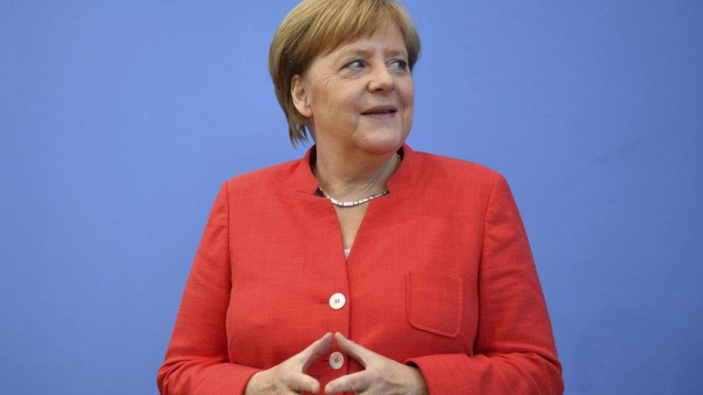 «Es liegen ereignisreiche, auch arbeitsreiche Monate hinter uns», sagt die deutsche Kanzlerin Angela Merkel. In ihrer traditionellen Sommer-Pressekonferenz zog sie Bilanz der ersten vier Monate der grossen Koalition.