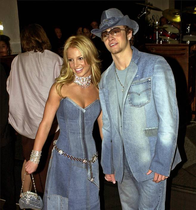 Britney Spears und Justin Timberlake im Jahr 2001.
