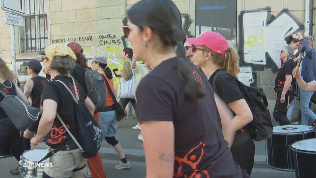 1.-Mai-Umzug in Zürich: Internationale Themen bei der Demo