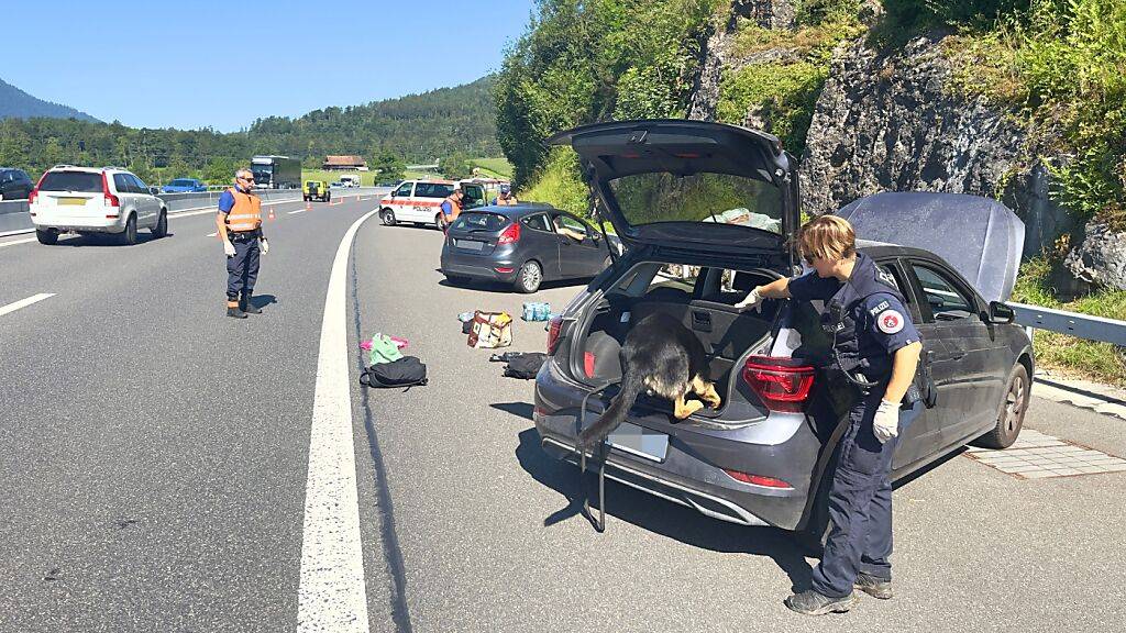 Die Zentralschweizer Polizeikorps kontrollierten am vergangenen Wochenende 187 Fahrzeuge auf der Hin- und Rückfahrt zur Zürcher Street Parade.