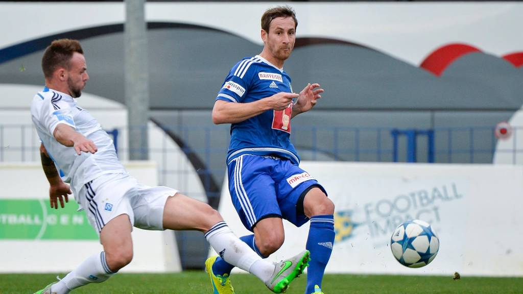 FCL-Verteidiger Jerome Thiesson im Testspiel gegen Dynamo Kiew.