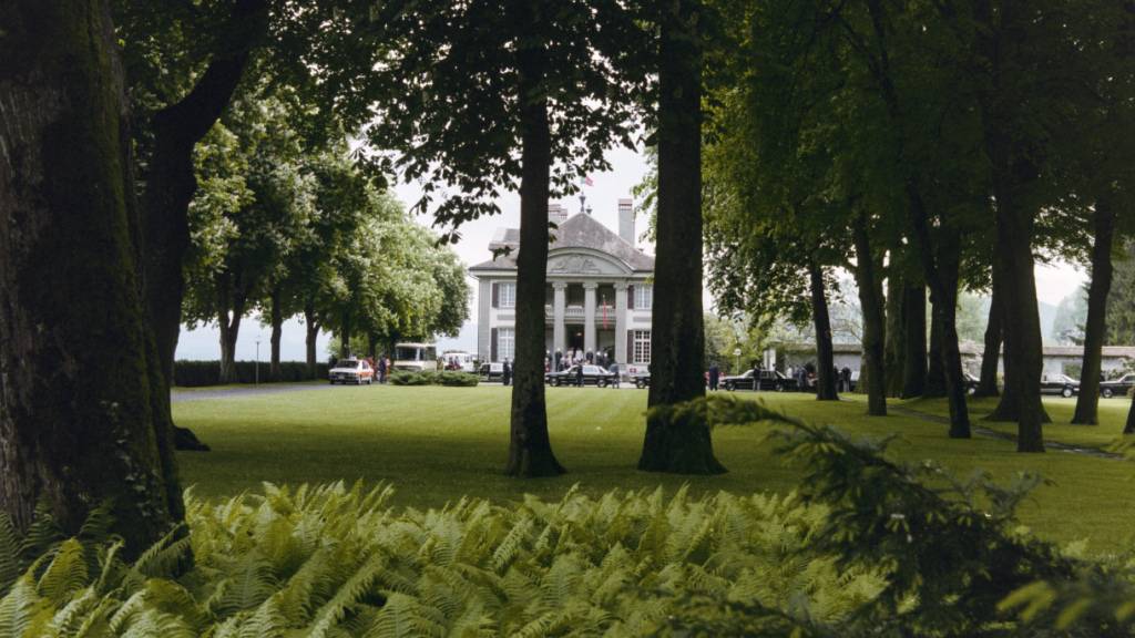 Das Hauptgebäude des Landguts Lohn wurde letztmals vor 65 Jahren saniert. (Archivbild)