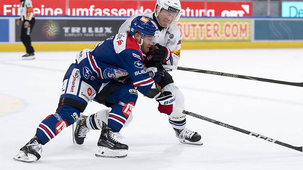 Schon wieder weg: Chase de Leo (vorne) absolvierte nur sechs Spiele für die ZSC Lions
