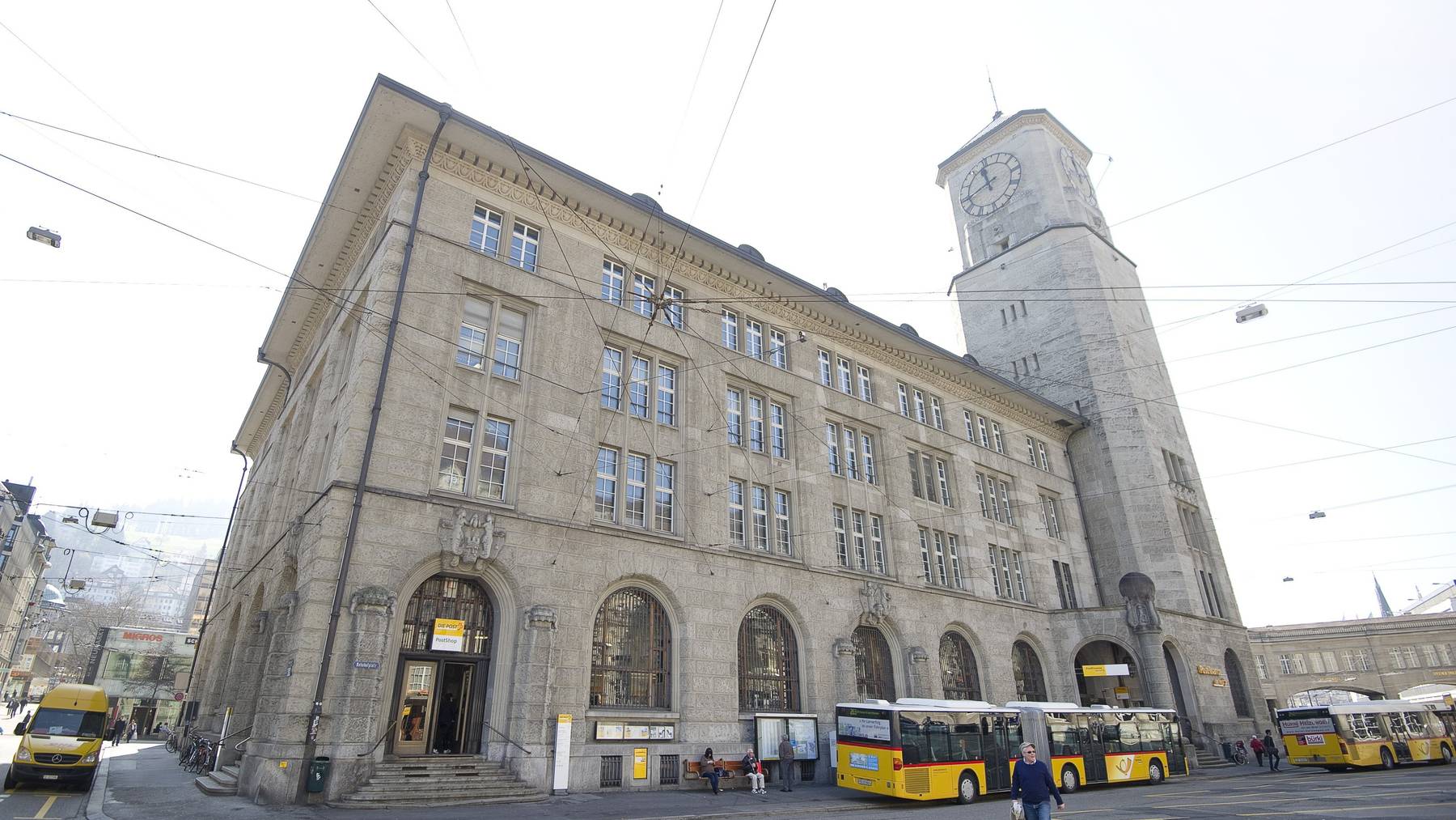 Die Hauptpost in St.Gallen beherbergt ab dem Herbst 2017 angehende Architekten der FHS.