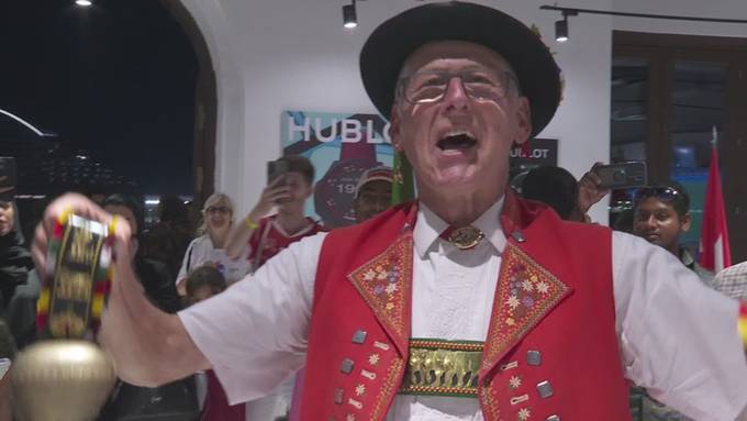 Kult-Fan der Schweizer Nati: Herisauer Hampi Müller packt für die WM