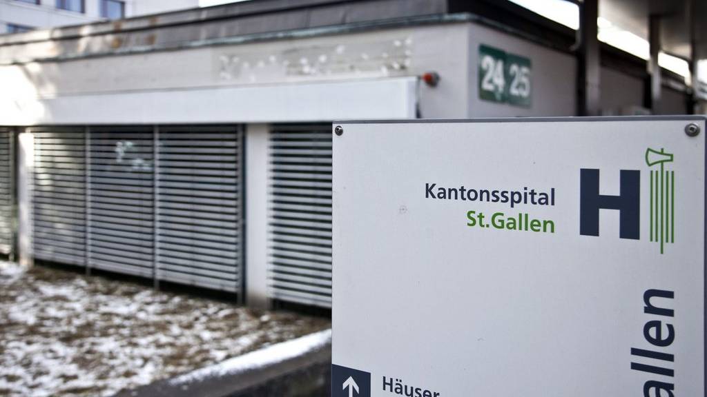 Die Frau gebar ihr Kind im Kantonsspital St.Gallen.