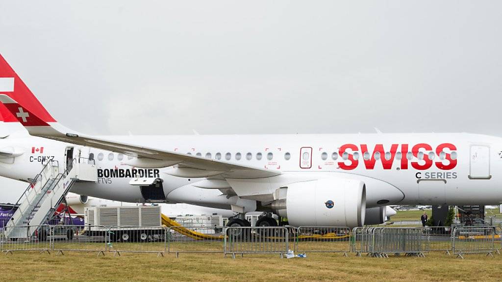 Der Airbus-Konzern steigt mehrheitlich in das Geschäft von Bombardier mit C-Series-Flugzeugen ein, welche auch die Swiss seit einiger Zeit nutzt. (Archivbild)