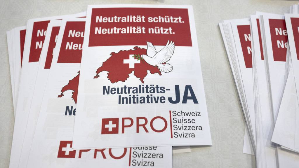 Gegenvorschlag zu Neutralitätsinitiative muss in Einigungskonferenz