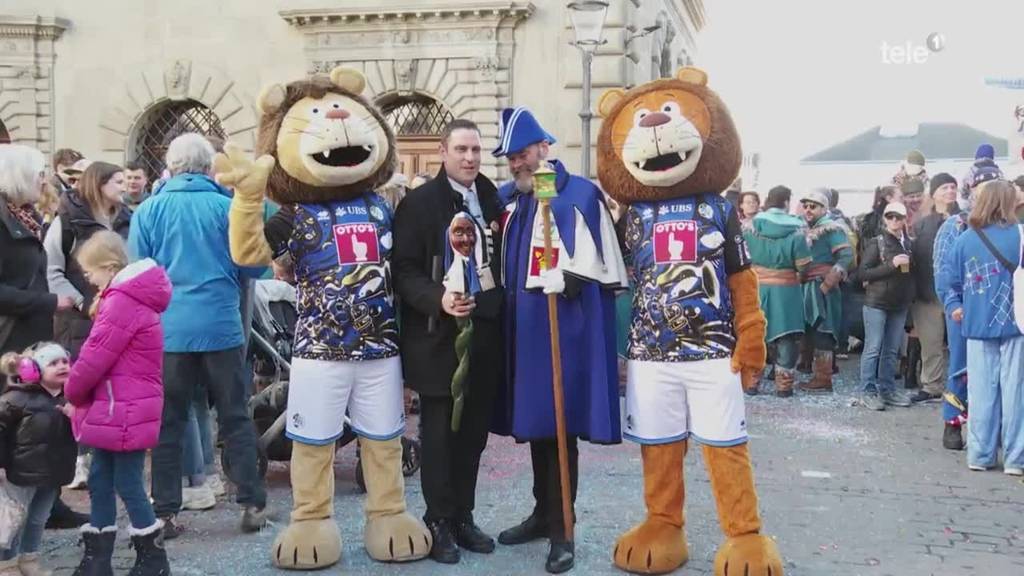 Der FC Luzern ist zu Gast am LFK-Fasnachtsmäärt