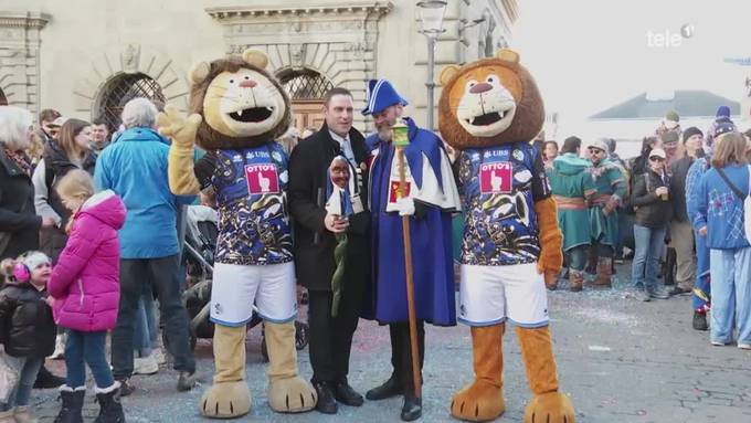 Der FC Luzern ist zu Gast am LFK-Fasnachtsmäärt