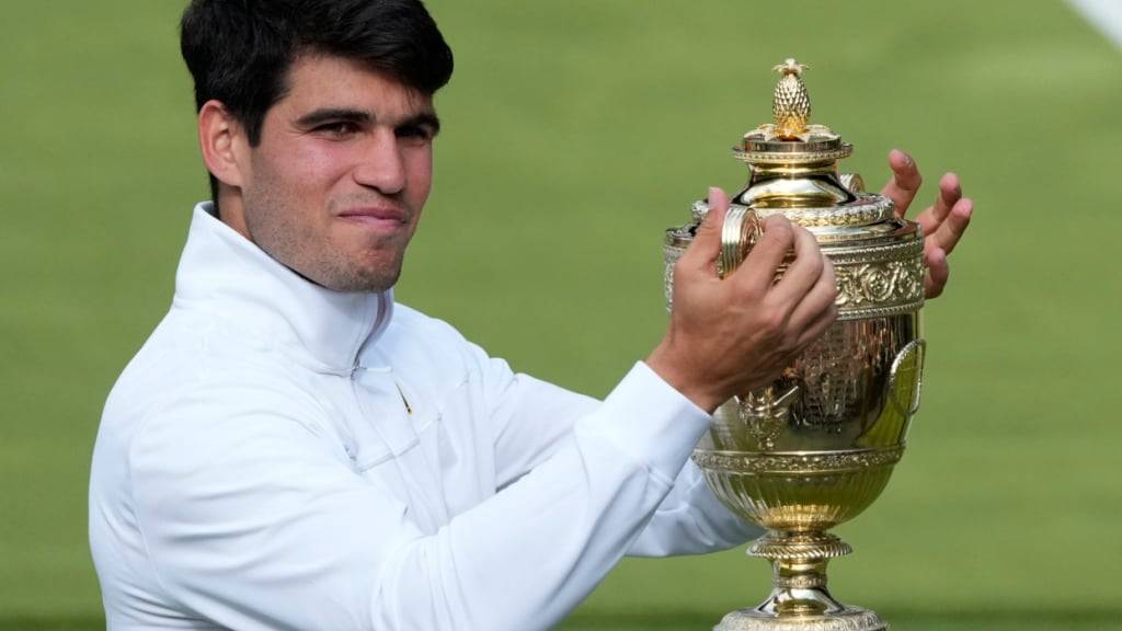 Carlos Alcaraz, der Wimbledonsieger von 2024 bei den Männern