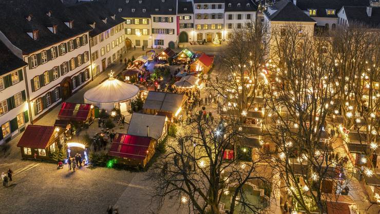 Der Weihnachtsmarkt Findet Statt Wahrend Andere Grossanlasse Abgesagt Werden Was Soll Das Bedeuten Basel Stadt Basel Bz Zeitung Fur Die Region Basel