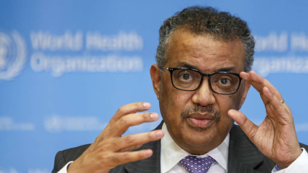 Der WHO-Generaldirektor Tedros Adhanom Ghebreyesus bezeichnet die Coronavirus-Epidemie als Pandemie. (Archivbild)