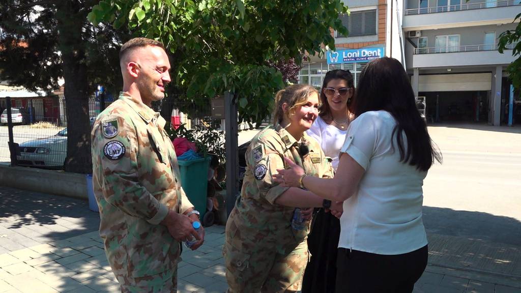 Auf Patrouille im Kosovo