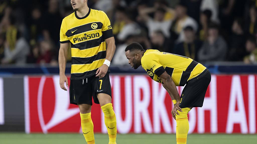 Die Young Boys hadern nach dem Schlusspfiff