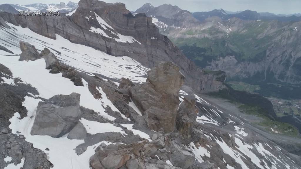 “Spitzer Stein“ in Kandersteg soll gesichert werden