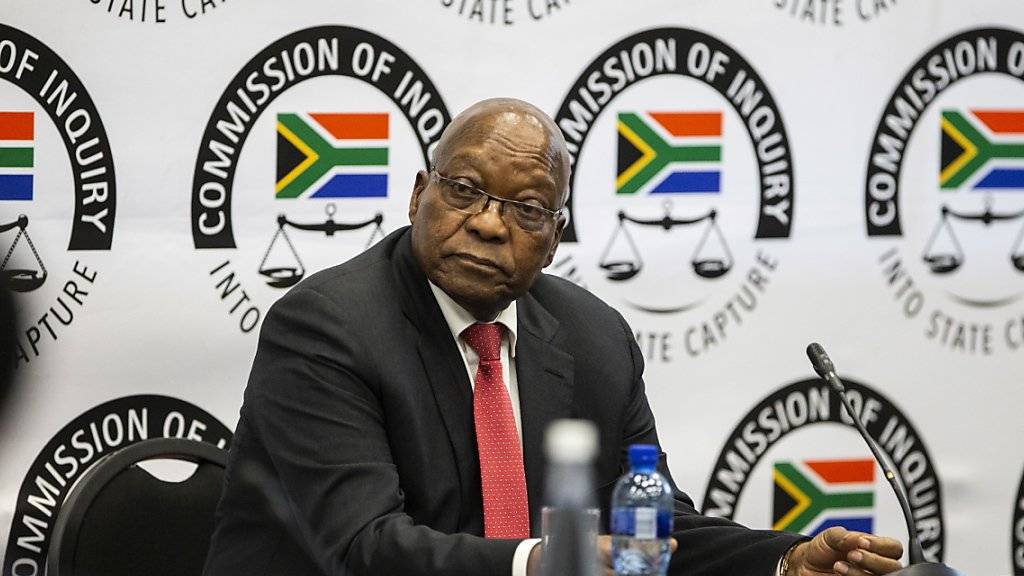 Der ehemalige südafrikanisch Präsident Jacob Zuma sieht die gegen ihn erhobenen Korruptionsvorwürfe als «Komplott».