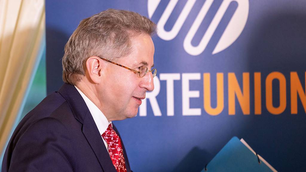 Der deutsche Ex-Verfassungsschutzpräsident Hans-Georg Maaßen ist aus der CDU ausgetreten und hat mit der «Werteunion» eine neue Partei gegründet. Foto: Thomas Banneyer/dpa