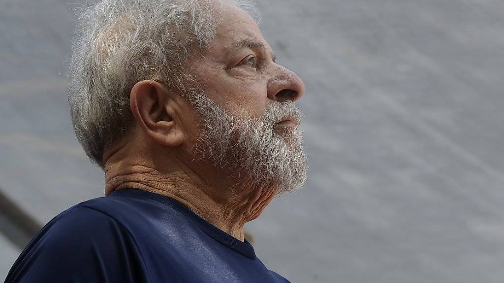 Darf nicht erneut für das Präsidentenamt in Brasilien kandideren: der inhaftierte Ex-Staatschef Luiz Inácio Lula da Silva. (Archivbild)