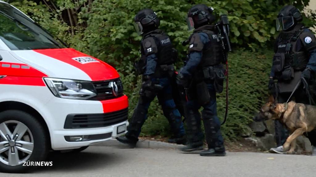 Polizei-Grosseinsatz in Steinmaur wegen bedrohter Handwerker