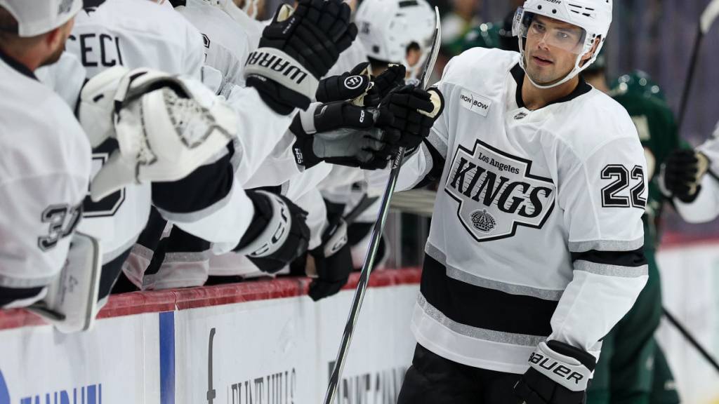 Kevin Fiala trifft für die Los Angeles Kings