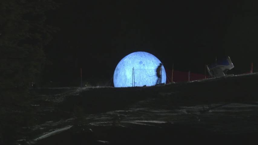 Galaktisches Nacht-Skifahren am Flumserberg