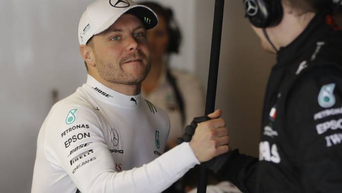 Bottas im Qualifying knapp vor Vettel