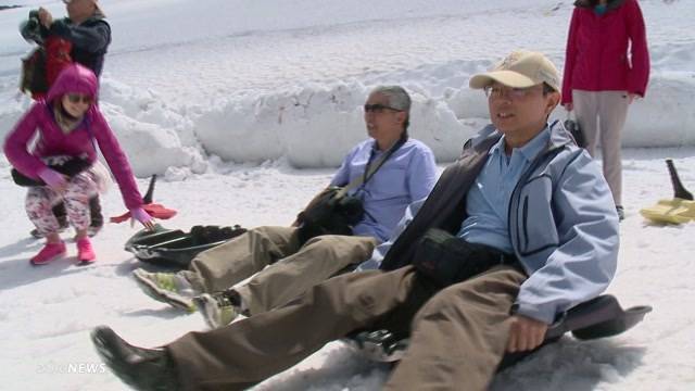 Hitze - Flucht auf den Titlis