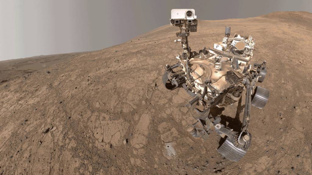 Seit 2021 rollt der Nasa-Rover «Perseverance» über den Mars. (Archivbild)