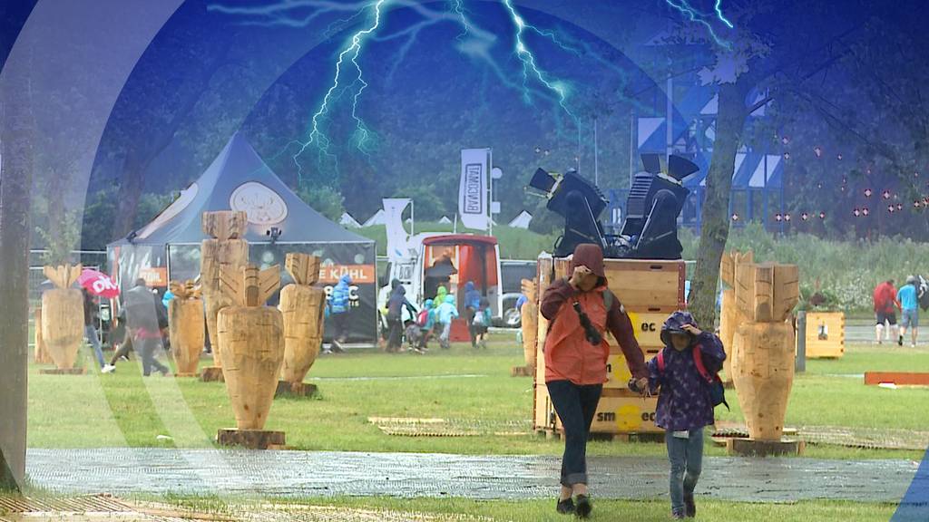 Eidg. Turnfest in Aarau muss wegen Unwetter Show-Event absagen