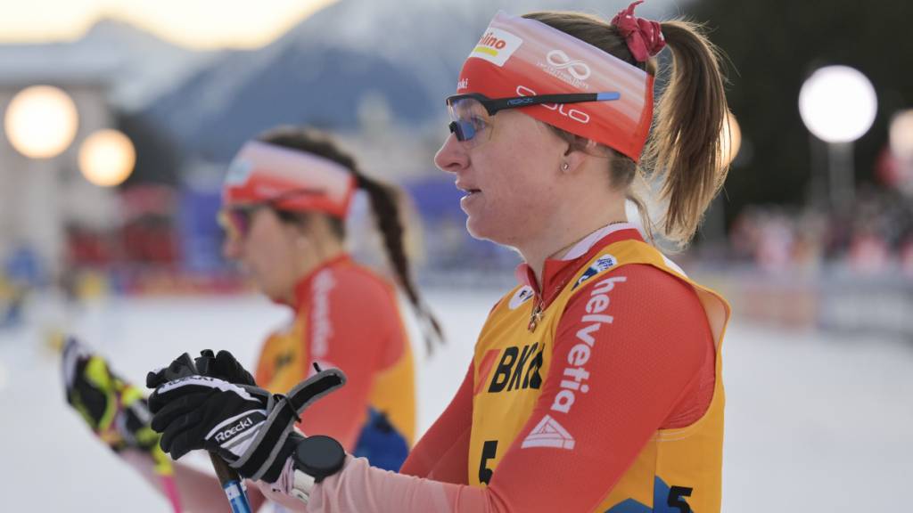 Nadine Fähndrich (vorne) und Anja Weber haben es in Toblach mit einem Blitzstart versucht (Archivaufnahme)