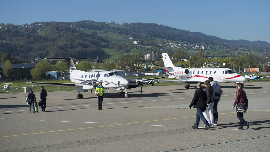 Der Flugplatz Altenrhein ist bei Passagieren beliebt. (Archivbild)