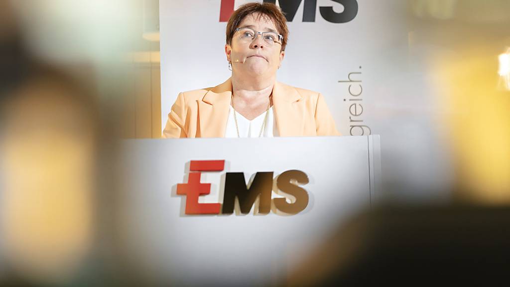 Magdalena Martullo-Blocher ist CEO der Ems-Chemie: Ihr Konzern musste im ersten Quartal einen Rückgang beim Umsatz hinnehmen (Archivbild).