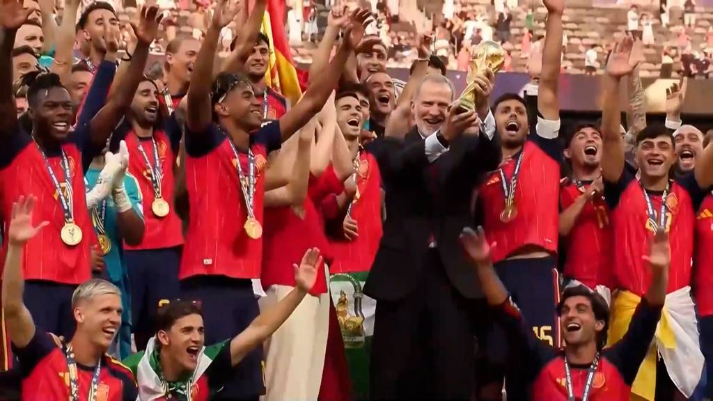 Spanien ist zurück auf dem Thron des Weltfussballs