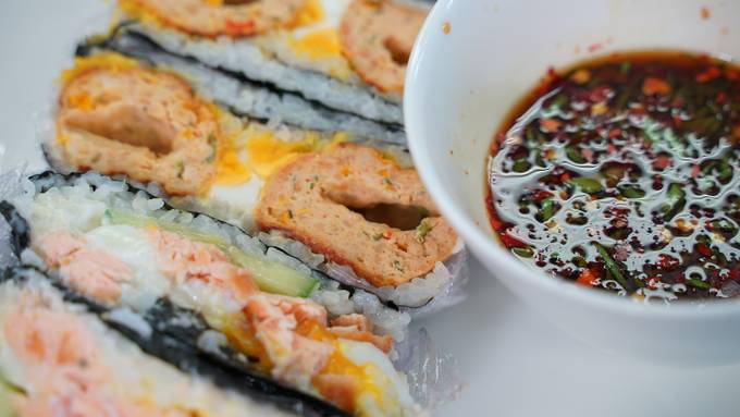 Es wird asiatisch: Dieses Sushi-Sandwich musst du probieren