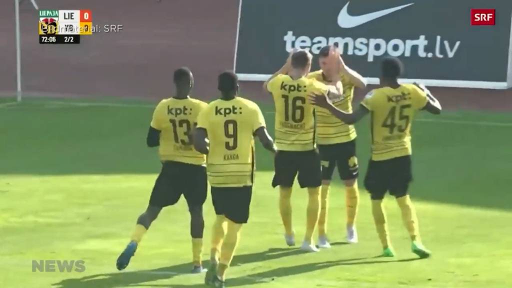 Start in die neue Fussball-Saison gelungen: Young Boys auch parat für europäisches Rückspiel gegen Lettland