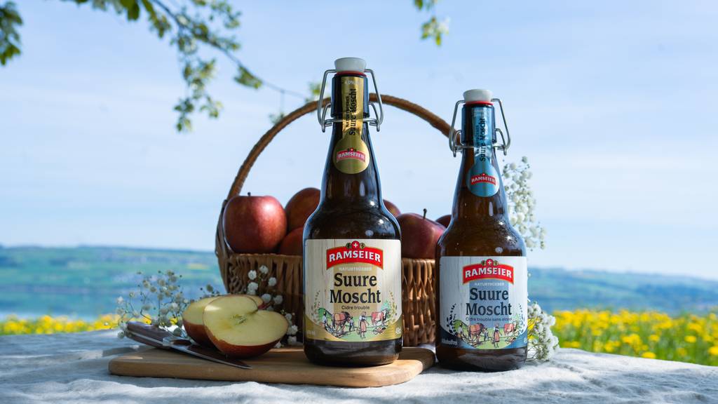 «Plopp & Win» mit «Ramseier Suure Moscht»