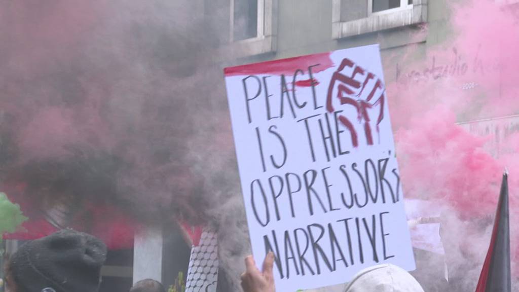Demo in Bern gegen Imperialismus