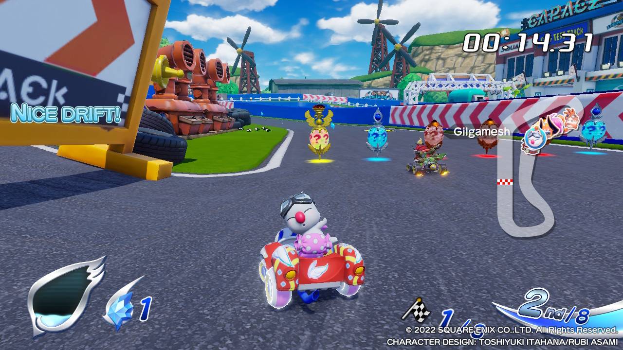 Printscreen Chocobo GP 2