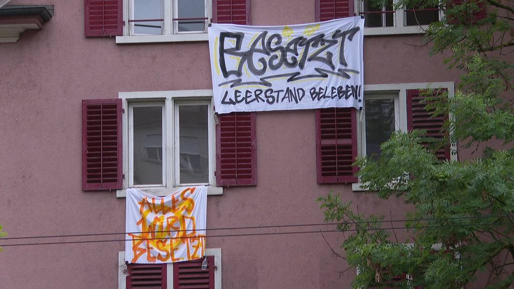 «Leerstand ist kein Zustand» – Haus an Waffenplatzstrasse besetzt