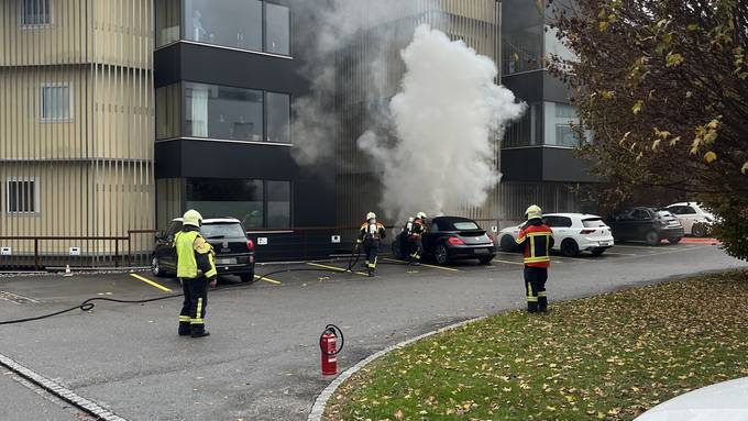 VW Beetle in Flammen – Lenkerin (22) kann sich retten