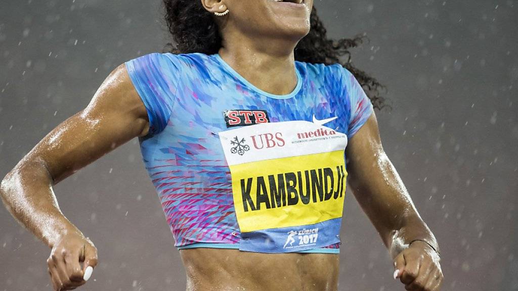 Zuletzt glänzend in Form: Sprinterin Mujinga Kambundji